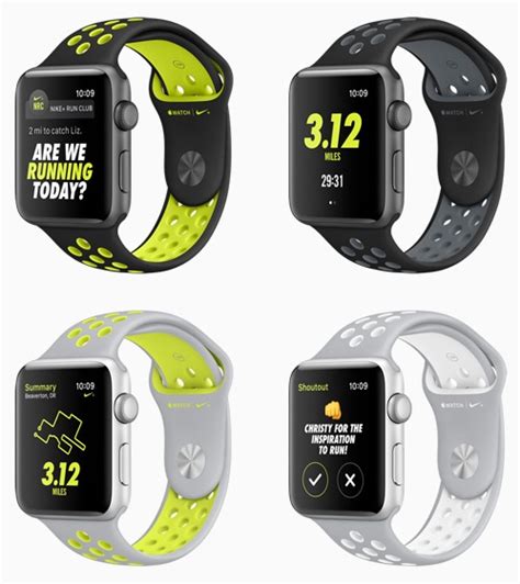 difference between apple watch and nike.